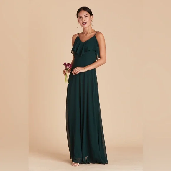 Birdy Grey Chiffon Emerald Jane Dress Size XS - Picture 1 of 6